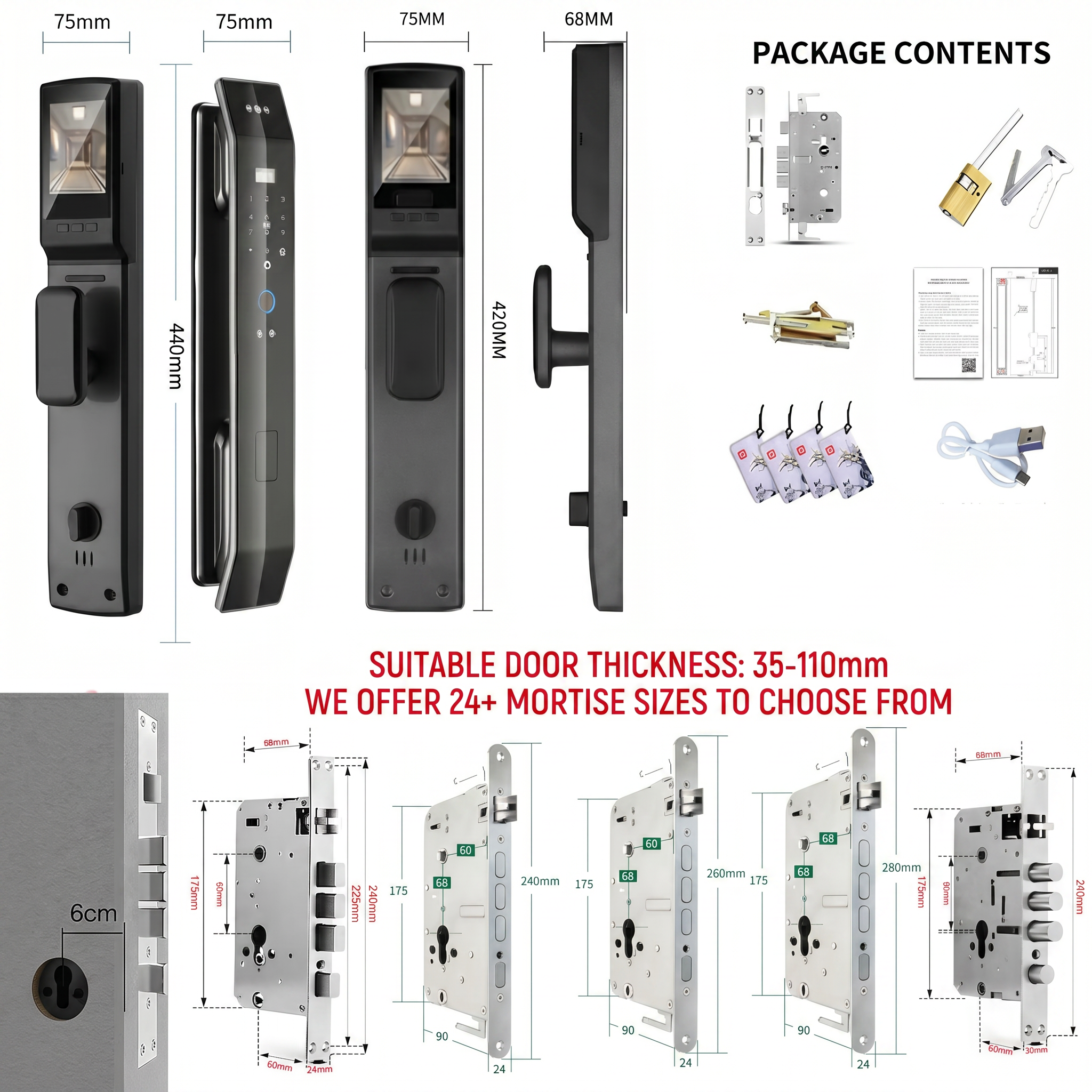 Smart Secure Lock – Keyless Door Lock with Face Recognition & App Control