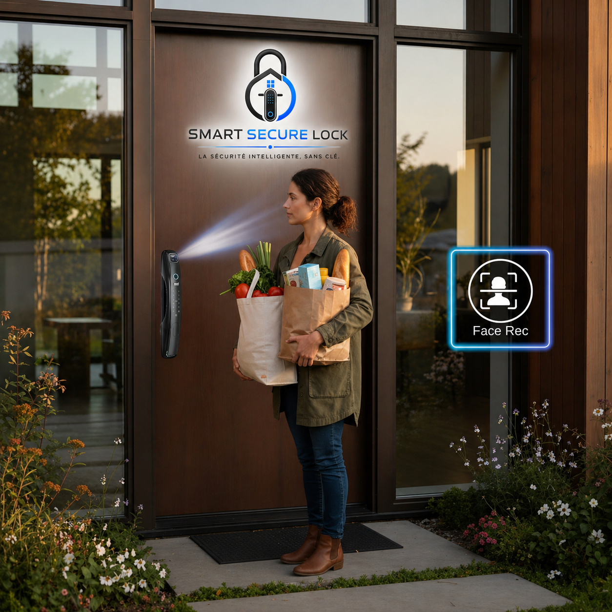 Smart Secure Lock – Keyless Door Lock with Face Recognition & App Control