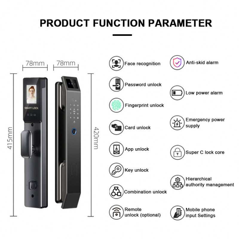 Smart Secure Lock – Keyless Door Lock with Face Recognition & App Control
